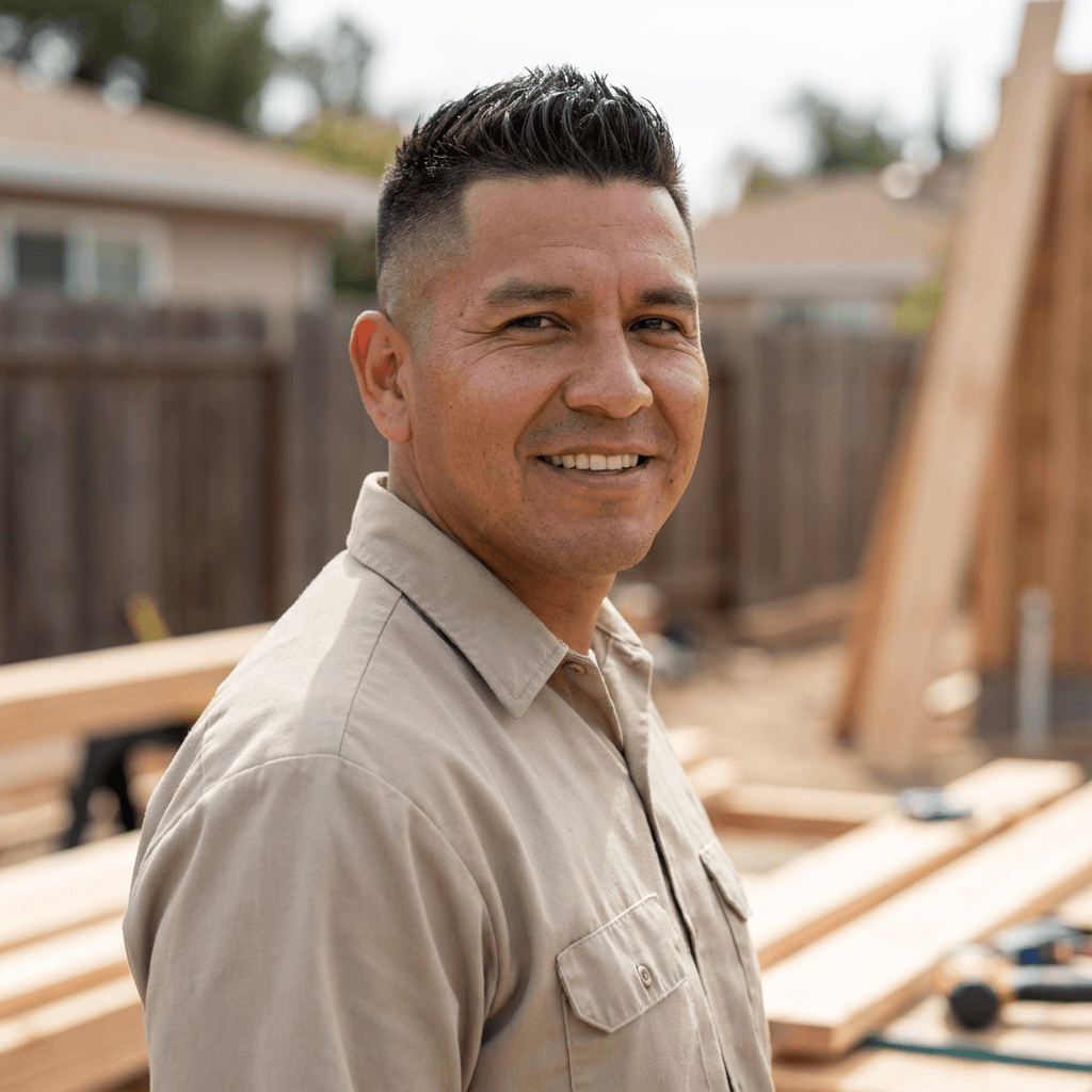 David Morrison, satisfied roofing customer