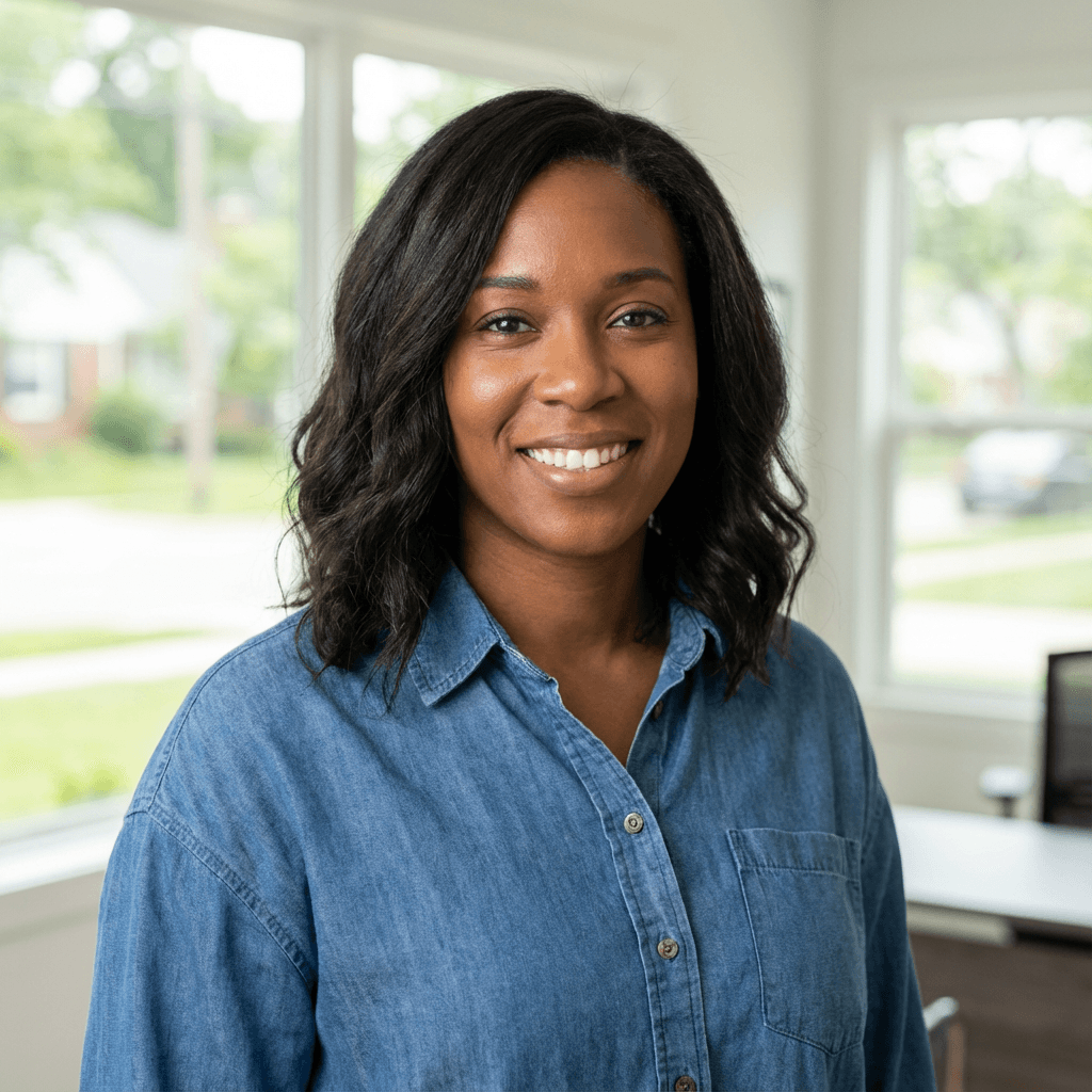 Susan Nguyen, satisfied roofing customer